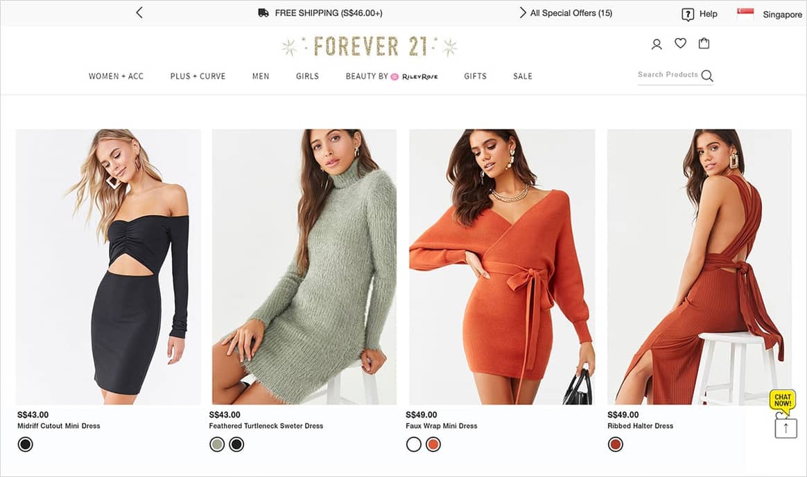 Forever 21 launches localized online stores in 4 markets