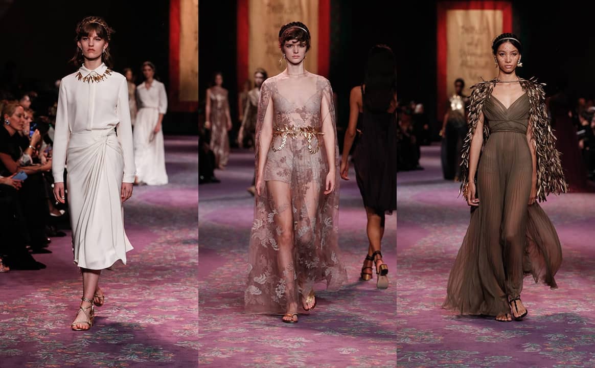Haute couture : les déesses féministes de Dior