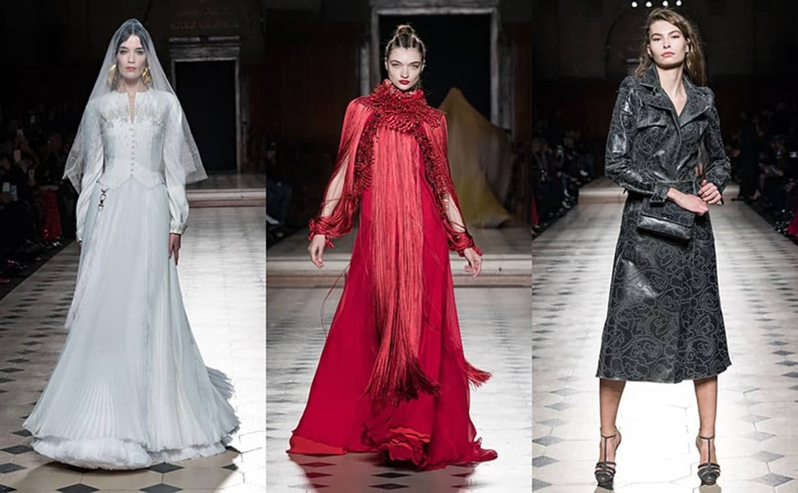 Paris haute couture : Julien Fournié célèbre les aventurières des temps modernes