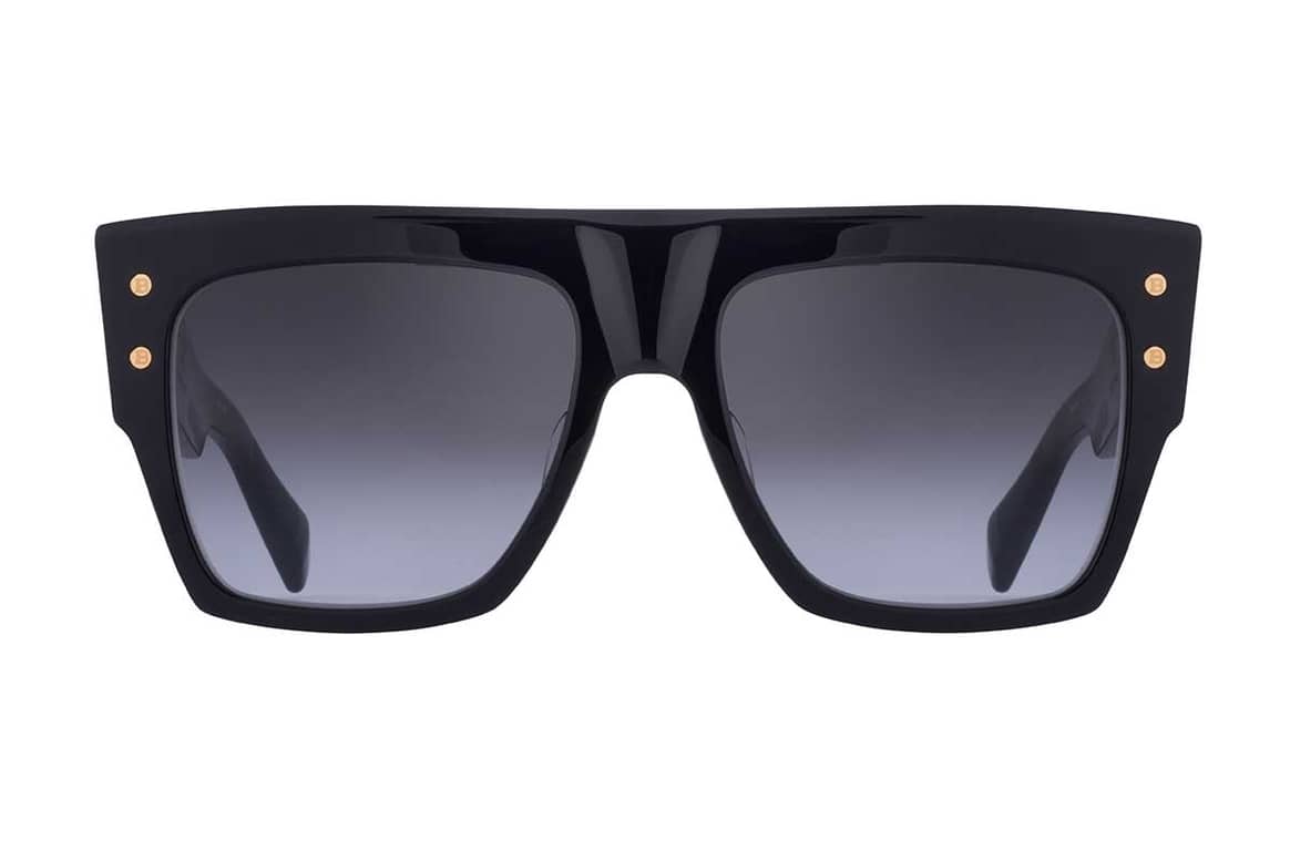 Balmain présente sa collection de lunettes de soleil en collaboration avec Akoni