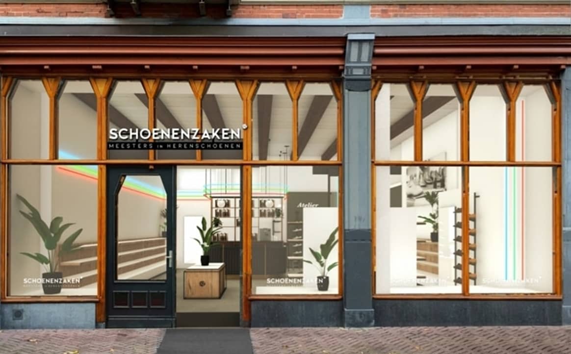 Foto: SchoenenZaken Zwolle ontwerp voor de nieuwe winkel
door Binnenbrand, via SchoenenZaken.