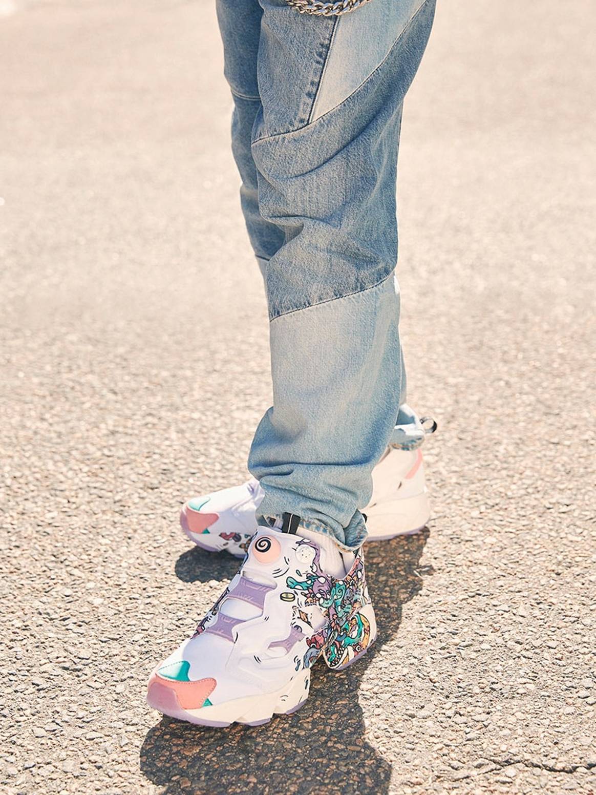 Reebok taps artist Distortedd for latest sneaker collab
