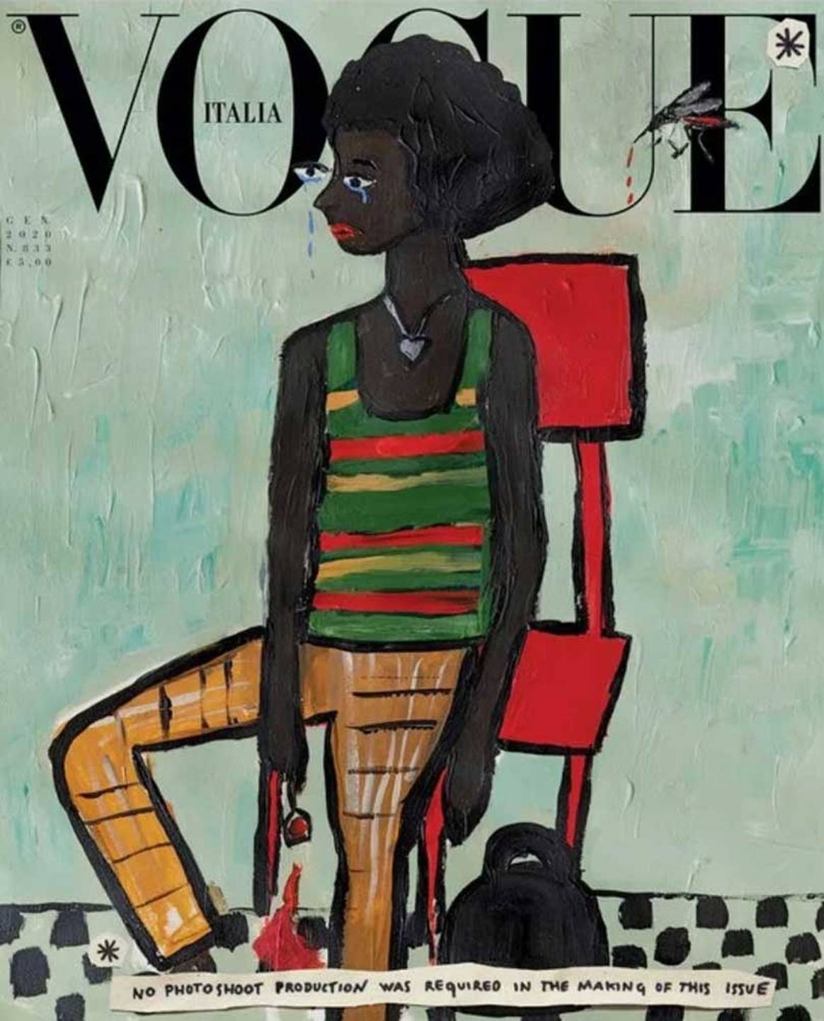Der Nachhaltigkeit zuliebe: italienische Vogue verzichtet für Januar-Ausgabe auf Fotos