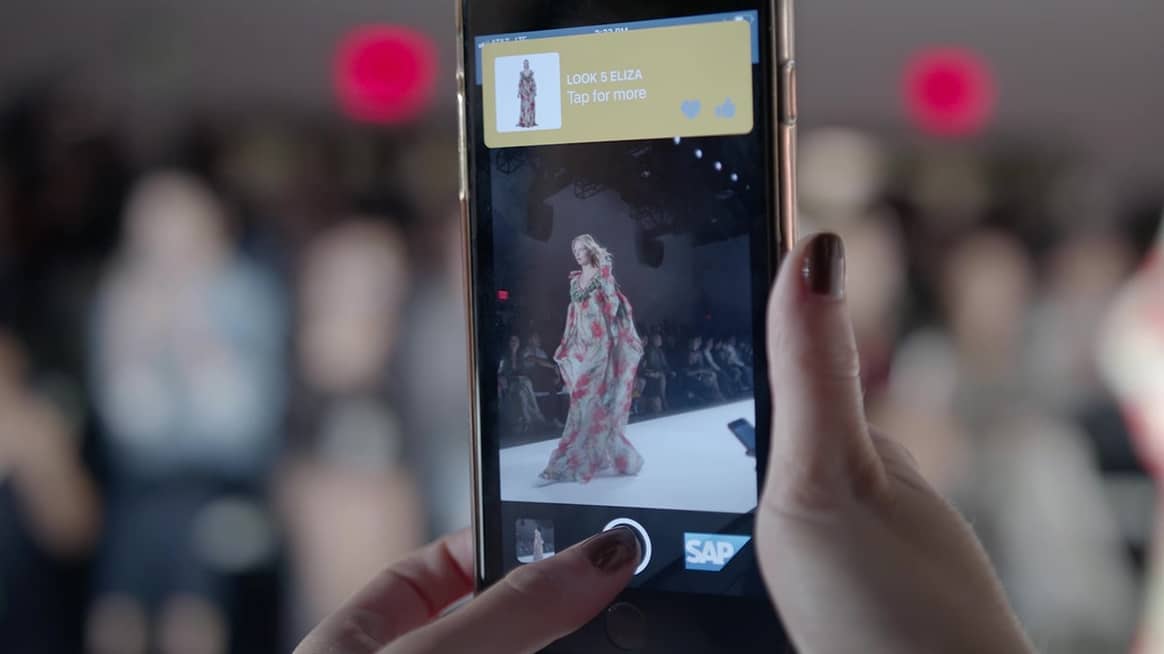 Badgley Mischka uses Runway by SAP to interact with consumers