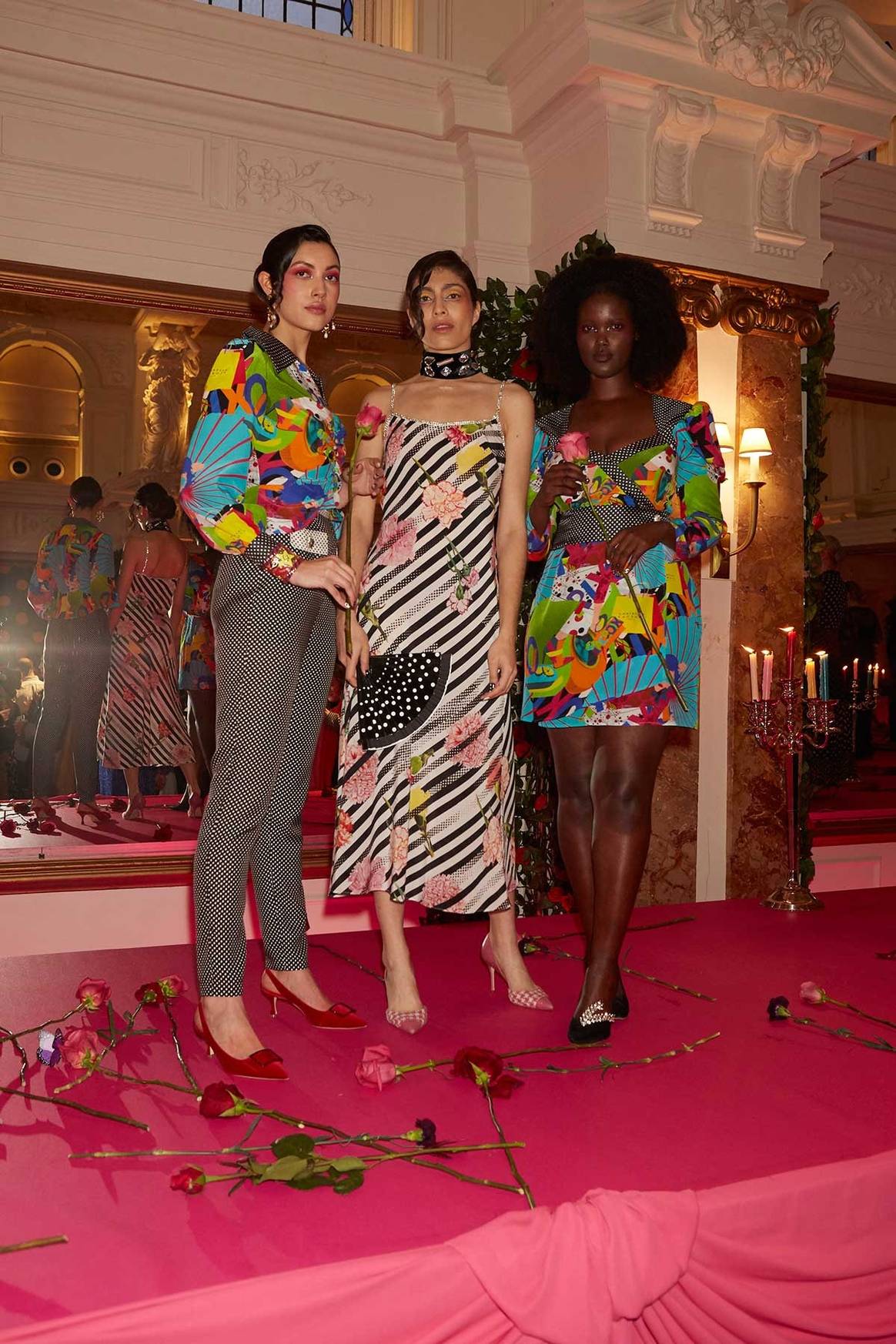 LFW AW20: Rixo collaborates with Christian Lacroix
