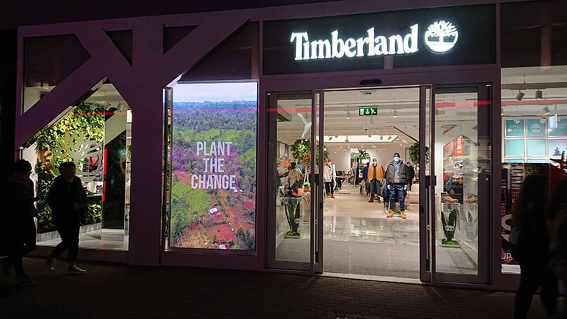 Beeld: Timberland, credit RetailTheater