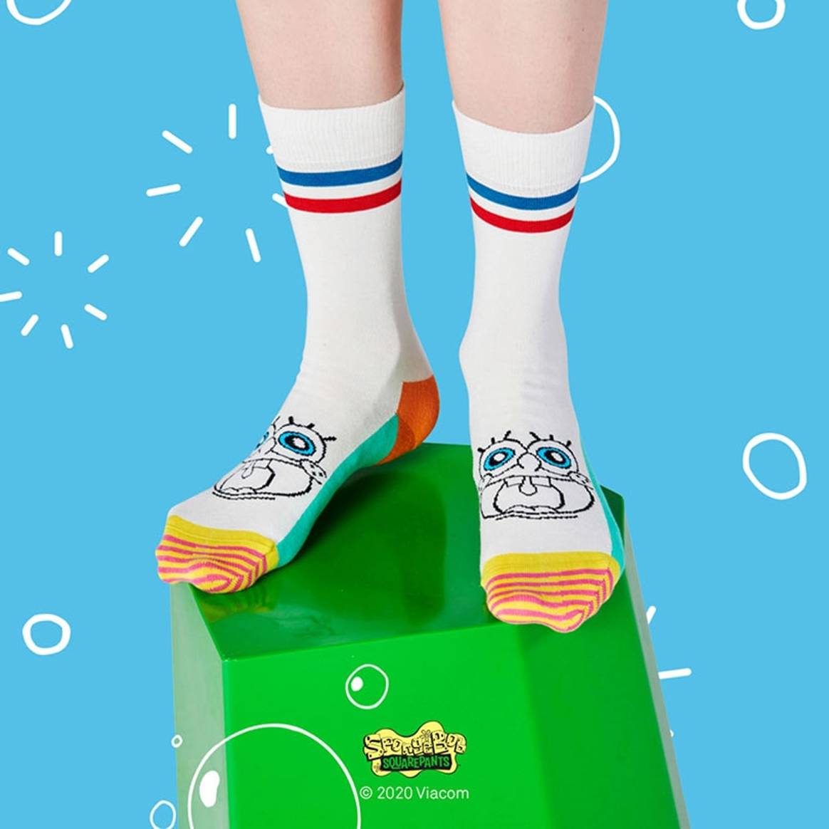 Bob Esponja, protagonista de la nueva colección cápsula de Happy Socks
