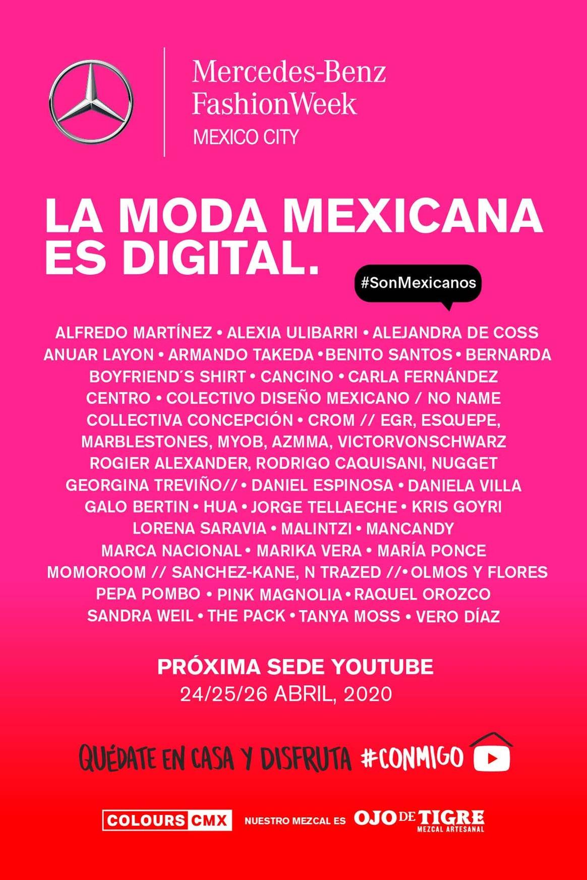 Fashion Week Mexico City desvela a los diseñadores que participarán en esta edición