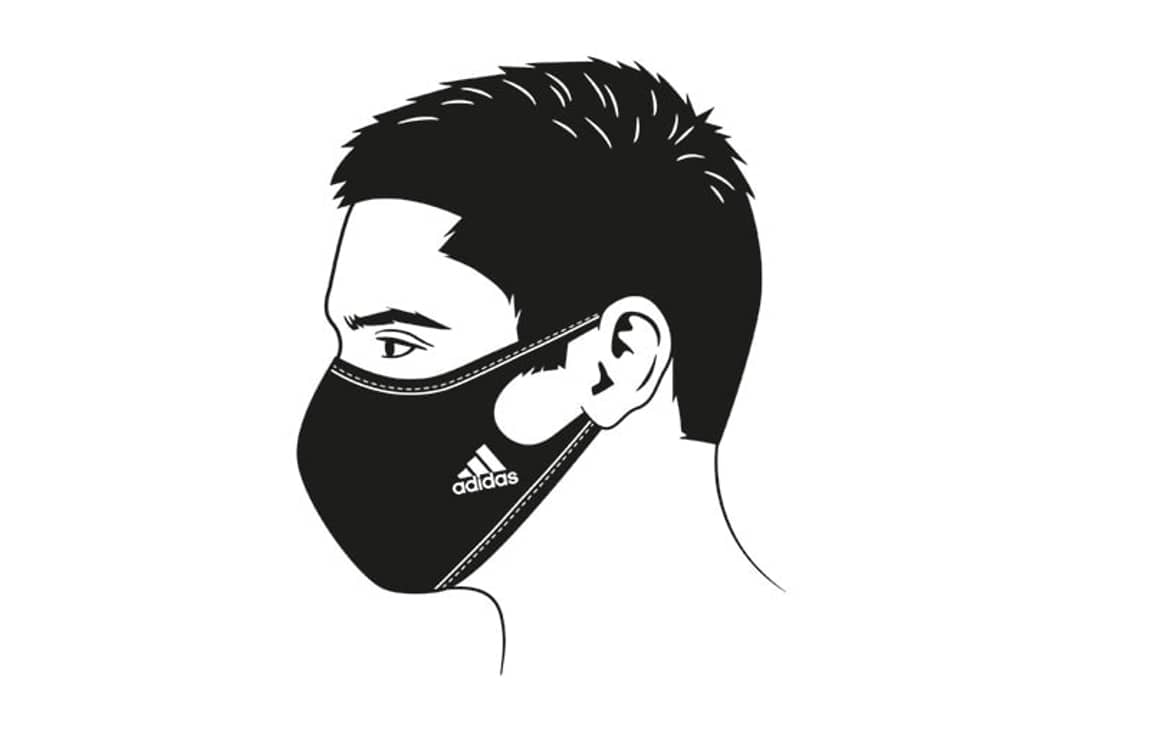Adidas se suma a la “moda” de las mascarillas