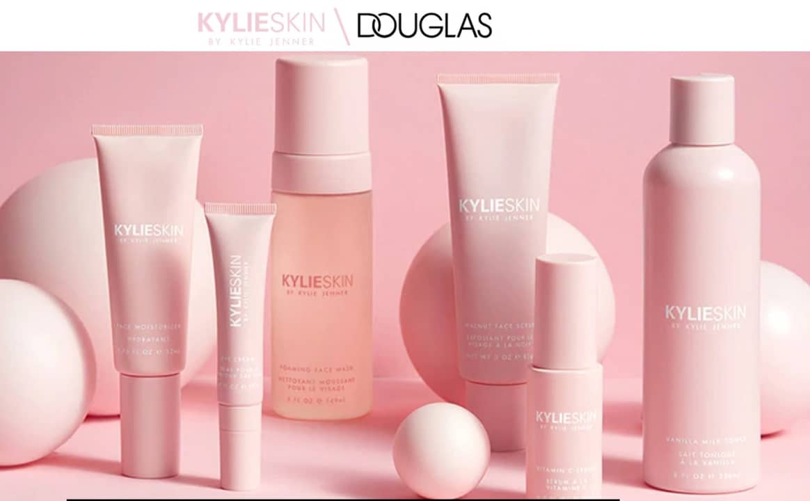 Douglas präsentiert Kylie Skin in Europa