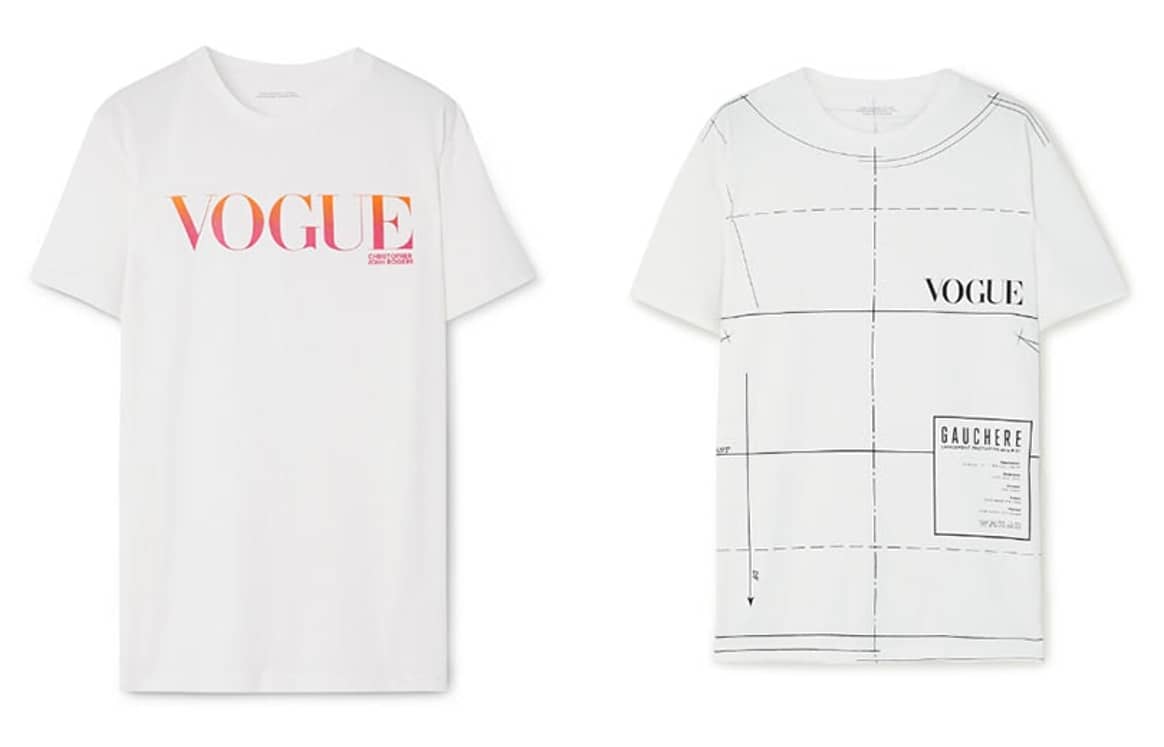 《Vogue》风尚杂志限量设计师T恤系列