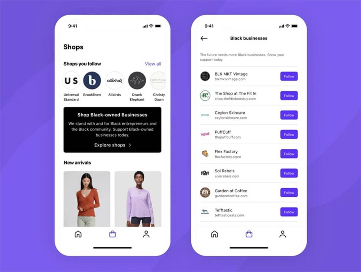 Shopify highlights Black-owned businesses on ‘Shop’ app