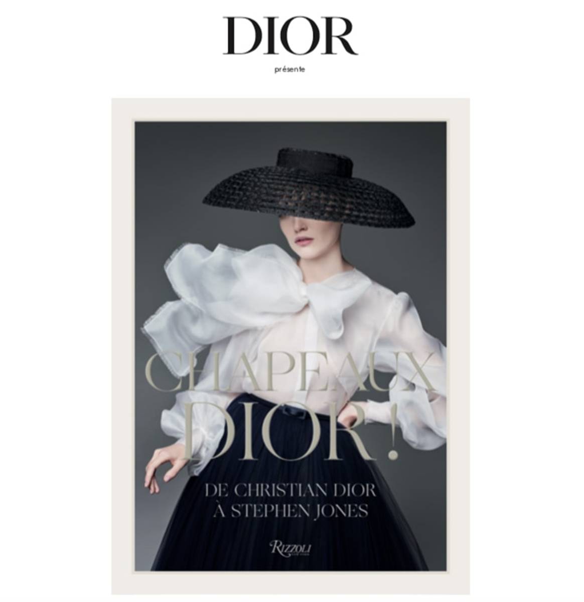 Dior publie un ouvrage dédié à ses collections de chapeaux