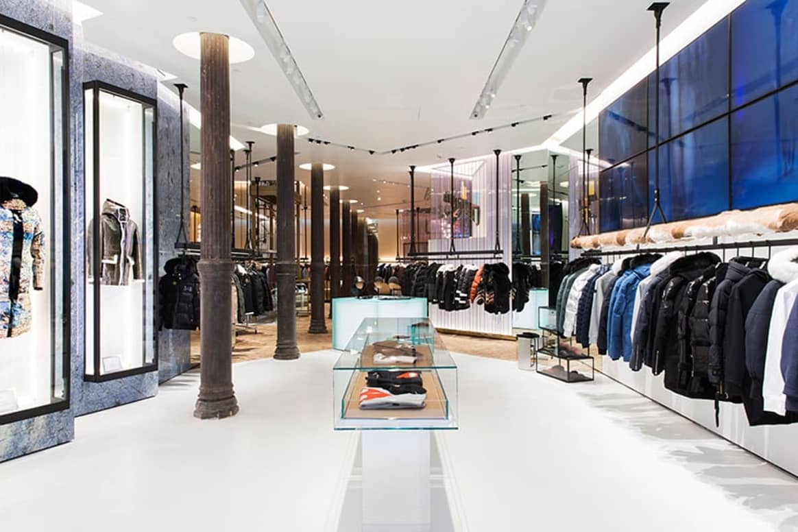 Moose Knuckles New York store wins design award