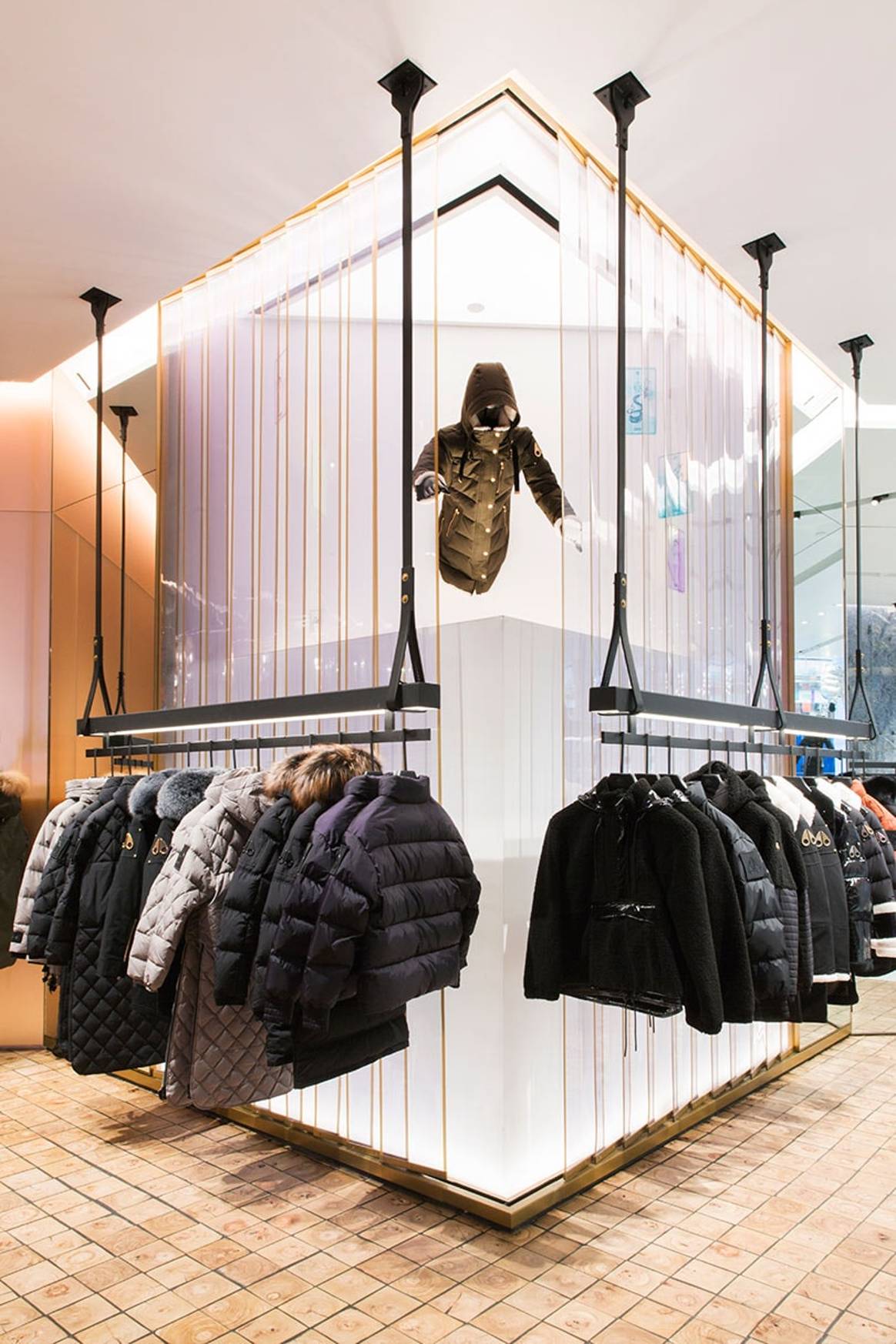La tienda Moose Knuckles de Nueva York gana un premio por su diseño