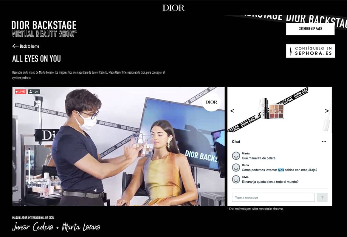 Caso de éxito: Dior y su campaña beauty experiencial