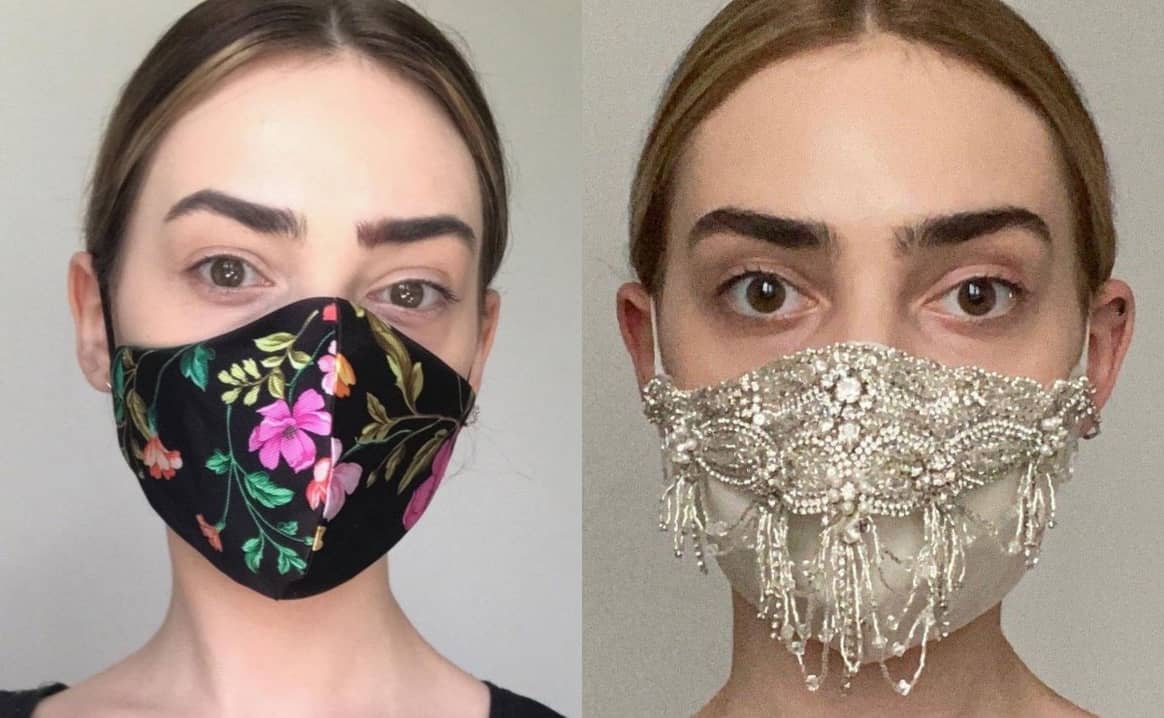 Fashion brands turn to face masks for charity drives
