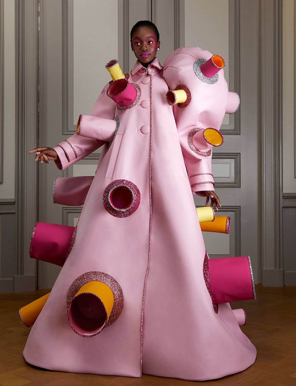Viktor and Rolf embraces coronavirus for haute couture