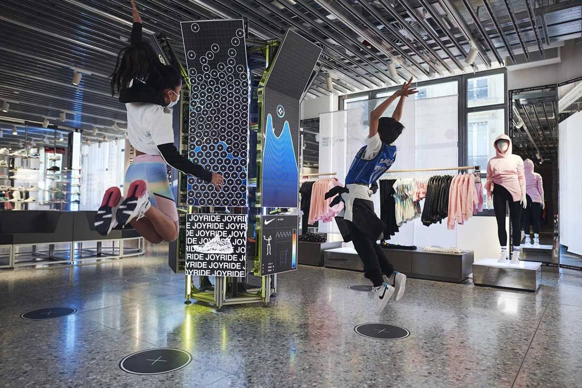 En image : le nouveau flagship de Nike sur les Champs Élysées