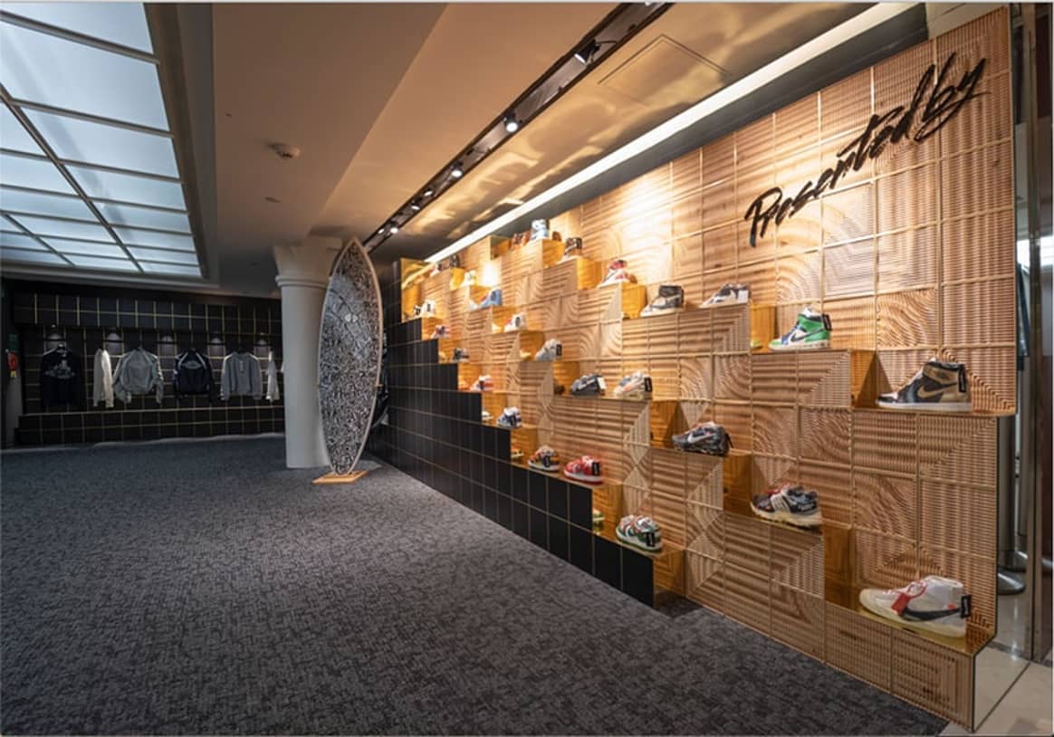 Le Bon Marché accueille de manière permanente la boutique de sneakers collector Presented by