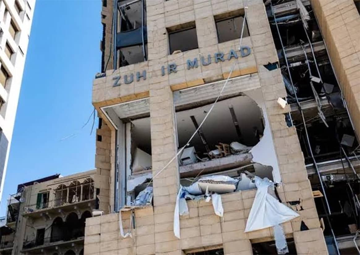 Getroffen Libanese mode-ontwerpers reageren op de explosie in Beiroet