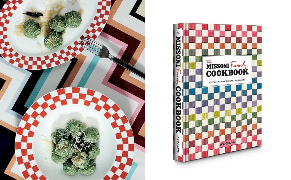 Picture from left to right | Photographer: Claudia Tajoli; The Missoni Family Cookbook | Assouline