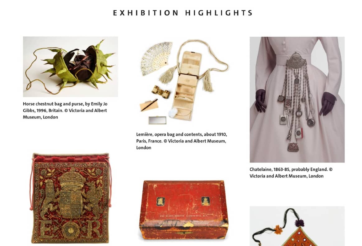 Erster Birkin-Bag Teil der neuen Handtaschen-Ausstellung des V&A-Museums
