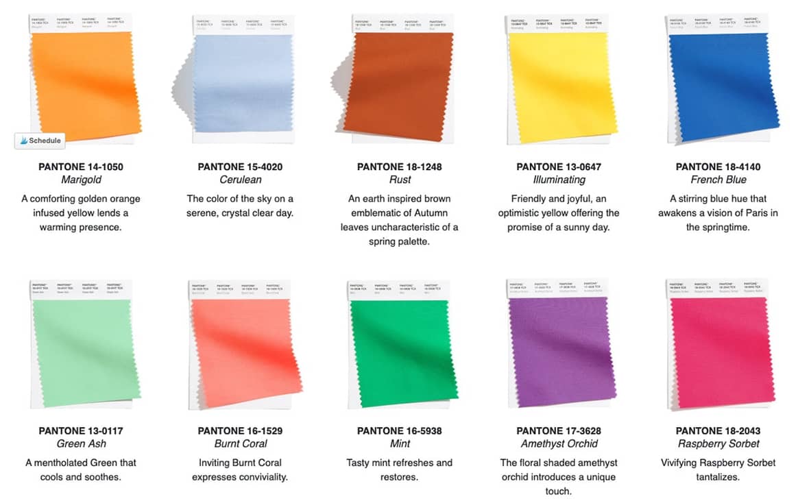NYFW: Pantone unveils spring-summer 2021 colour palette