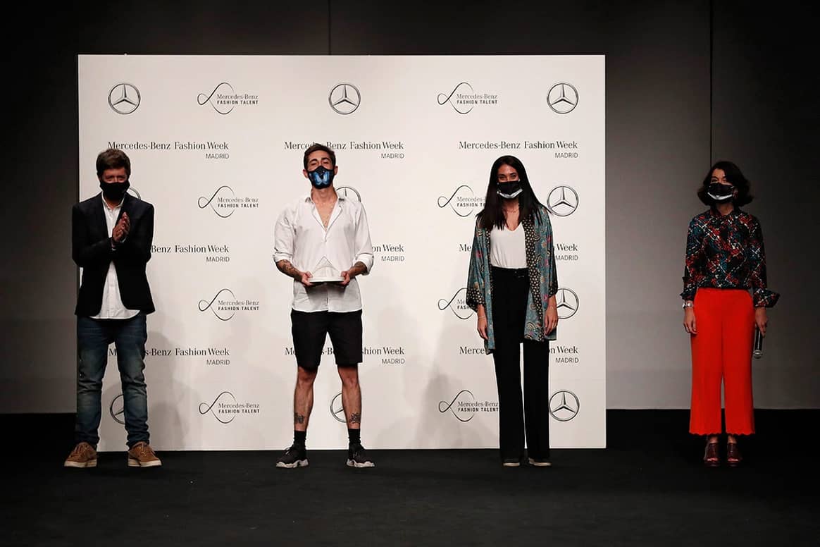 Robber Rodriguez, ganador del Mercedes-Benz Fashion Talent