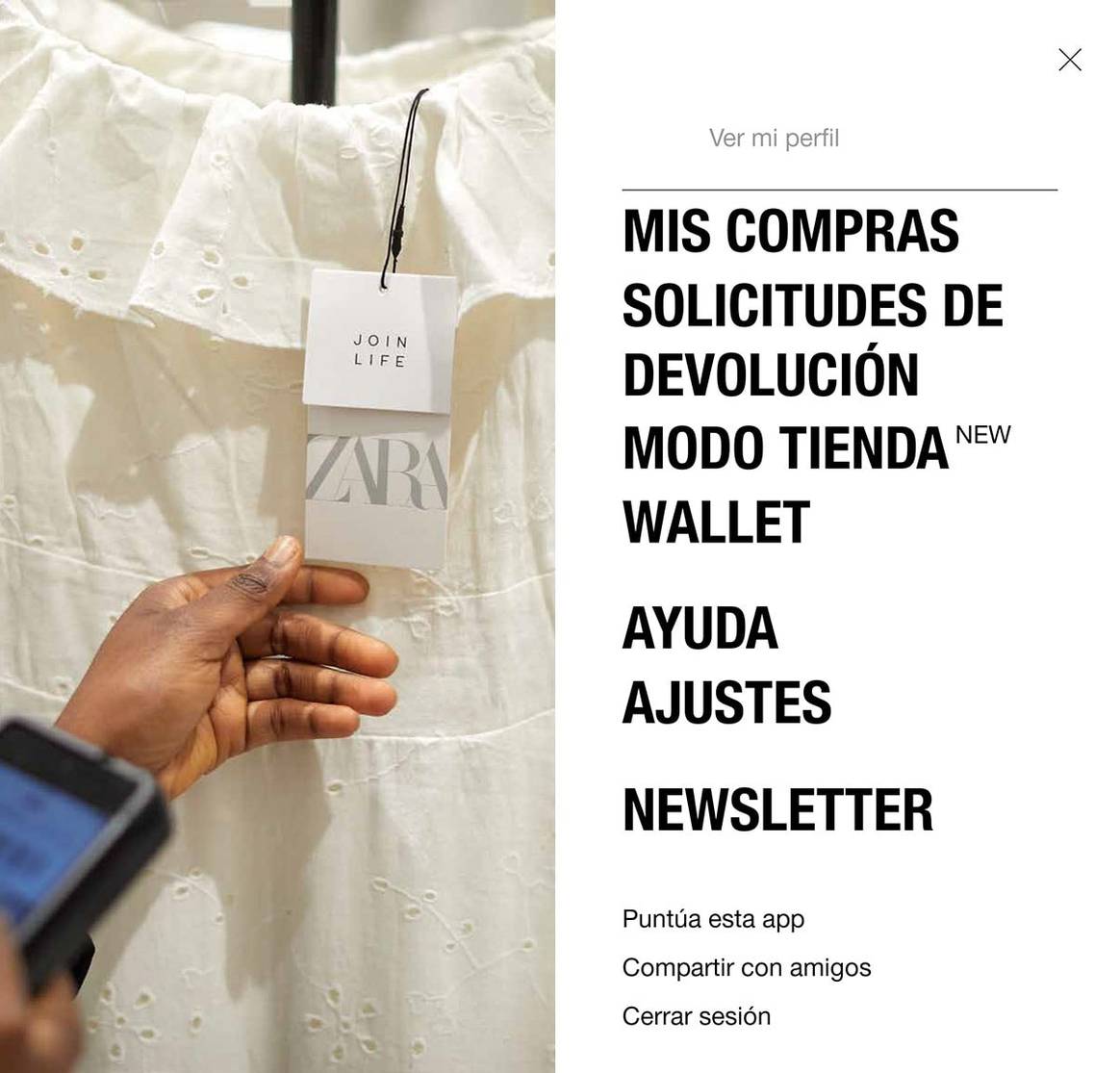 Así funciona el nuevo “Modo tienda” de Zara: desde reservar probadores a localizar prendas