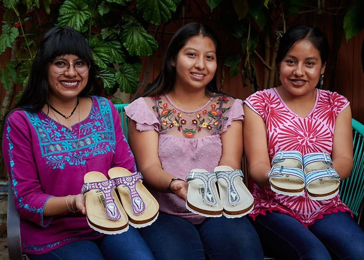 Birkenstock se inspira en la cultura zapoteca para esta colección