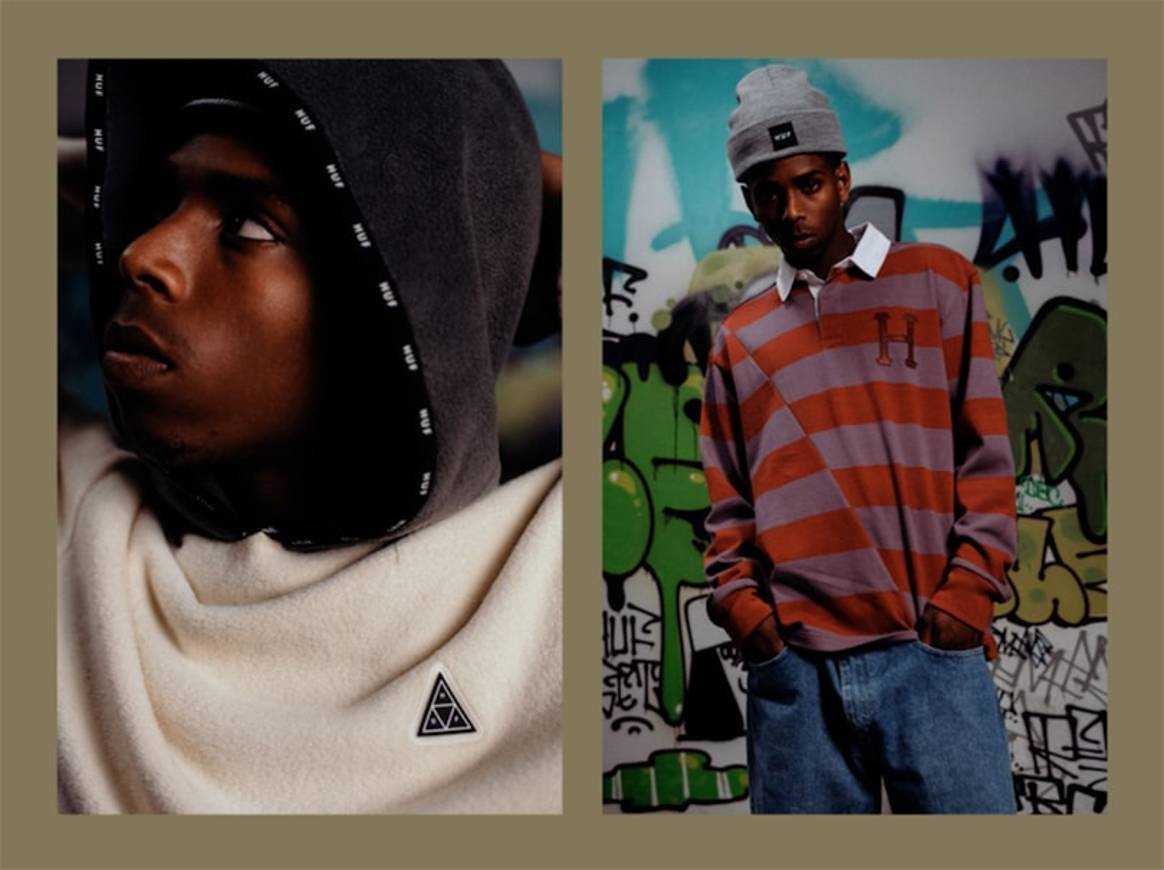 HUF BLENDS SKATEBOARDING AND STREET ART IN NEW HOLIDAY 2020 LOOKBOOK