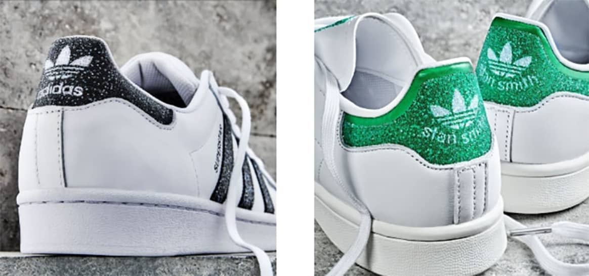 Swarovski and adidas join creative forces to add sparkle to iconic sneakers