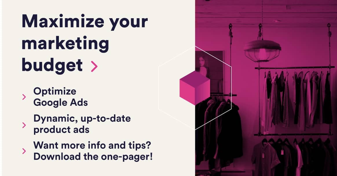 2021: How to get the most out of your online visibility as a fashion retailer (one-pager)