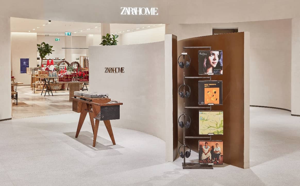 Zara lleva su integración con Zara Home a su nuevo modelo de tienda en Reino Unido