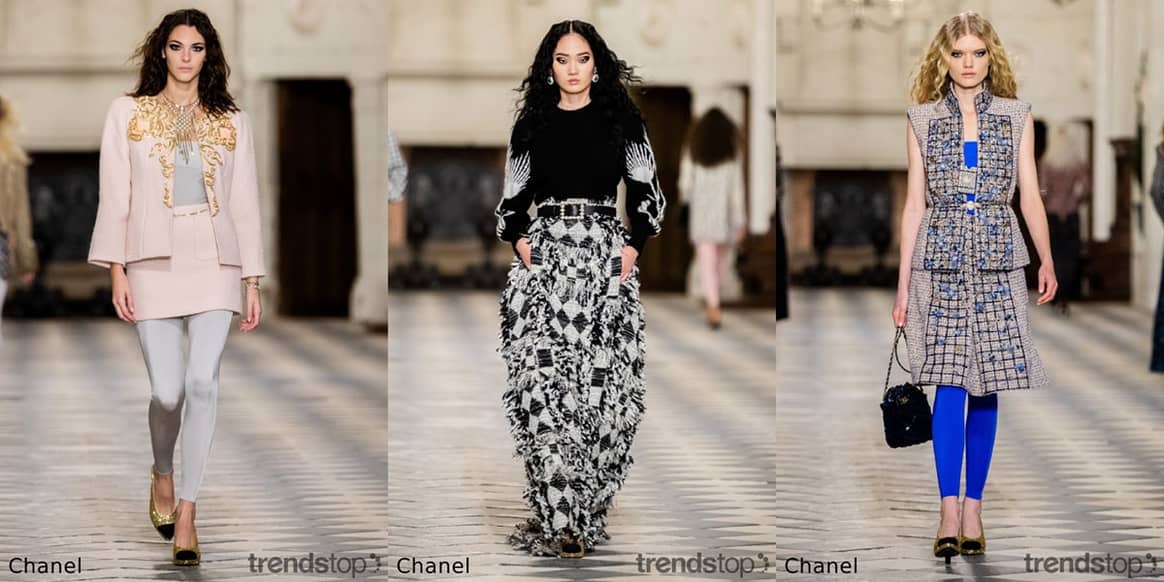 Images courtesy of Trendstop, left to right: all Chanel Pre Fall 2021.