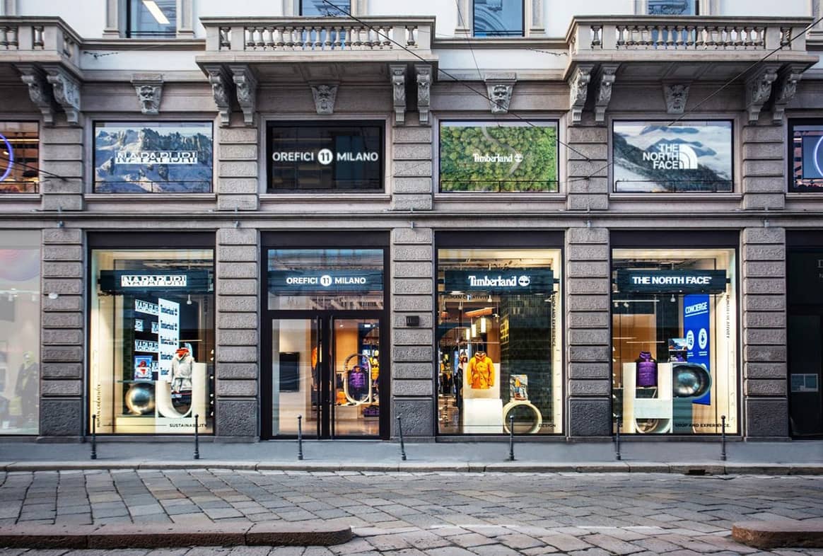 VF Corp. (The North Face y Supreme) salta al multimarca con una primera tienda en Milán