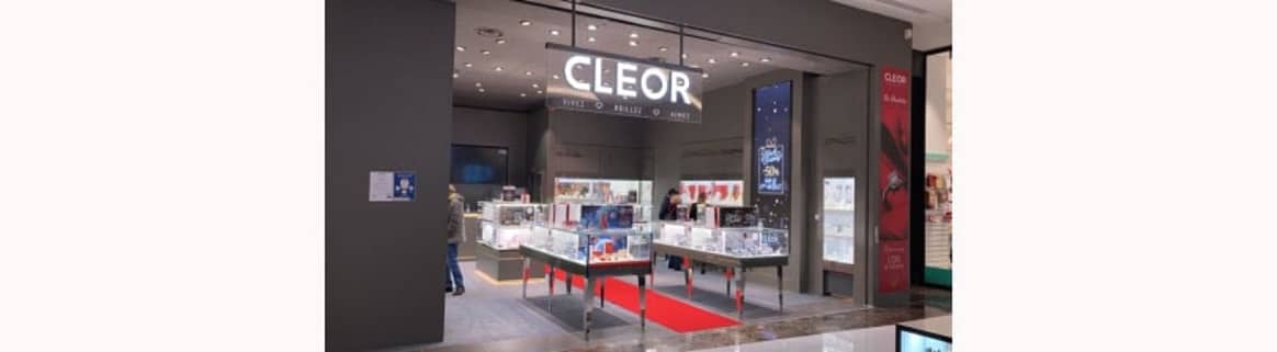L'enseigne de bijoux et montres multimarques CLEOR s'installe dans 4 centres de shopping Unibail-Rodamco-Westfield