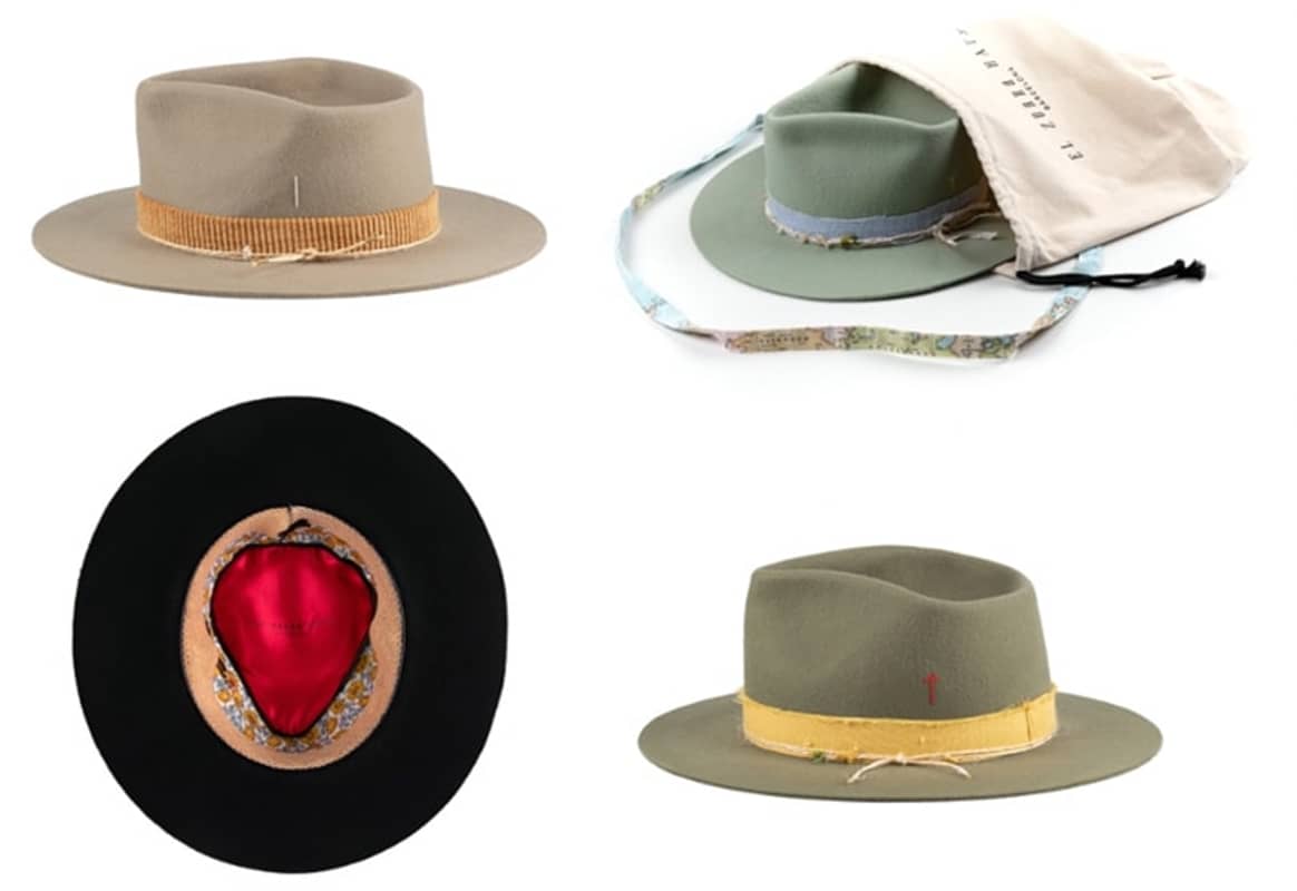 Moda sostenible con cabeza, con el Zorro Hats