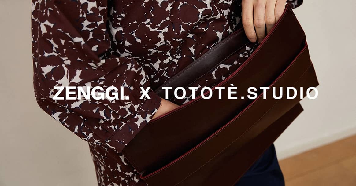 ZENGGI x Tototè.Studio launching co-designed upcycled and ethically produced laptop sleeve collection