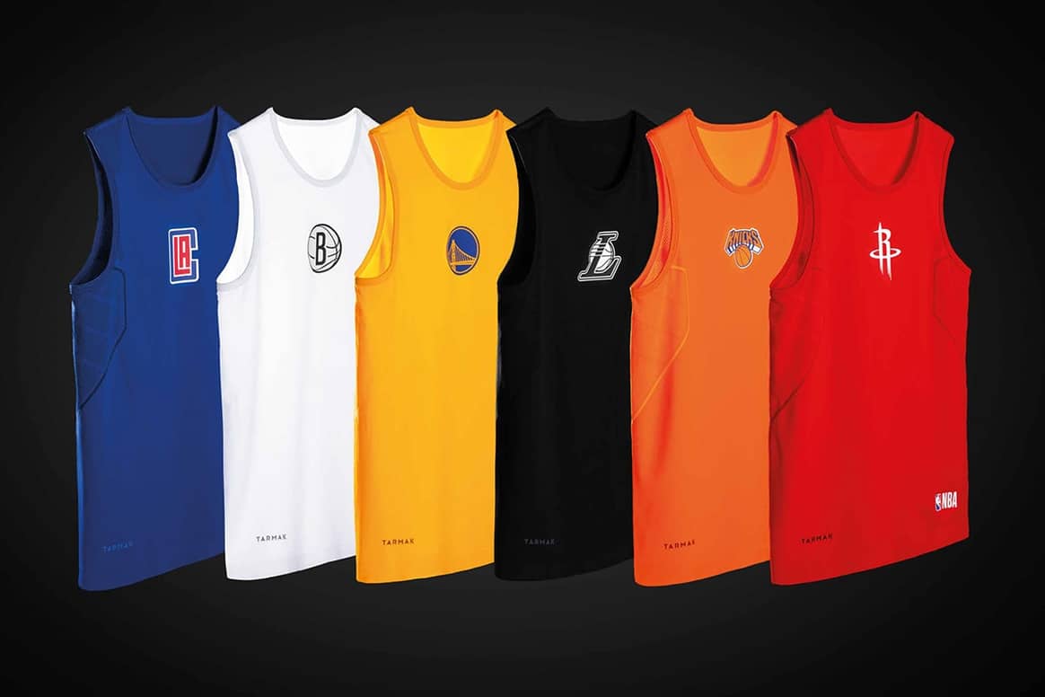 Decathlon presenta su primera colección oficial de la NBA