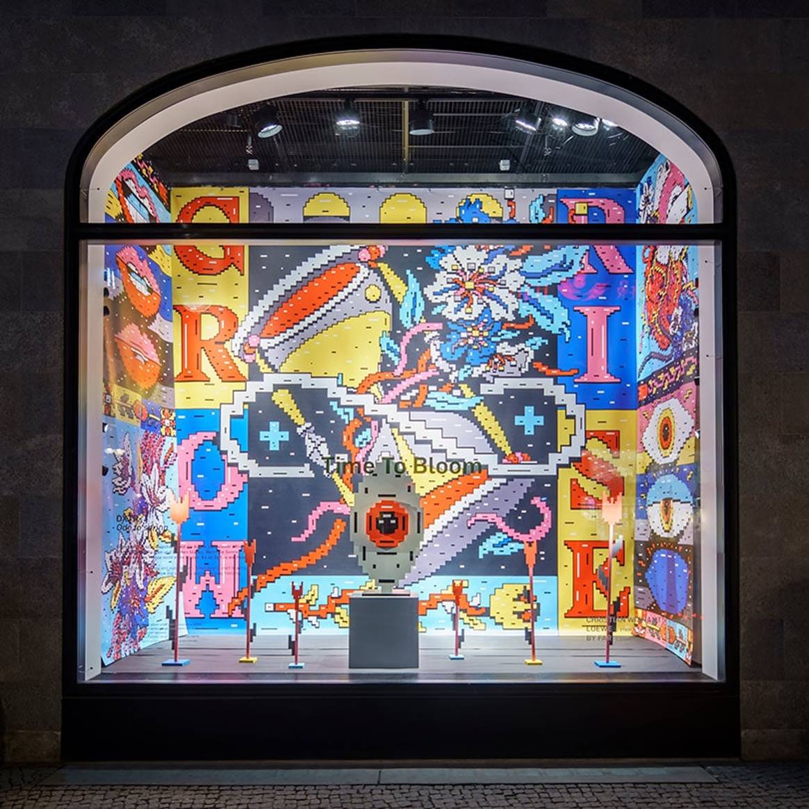 KaDeWe Group x Street Art Berlin: Energie und Frühling in den Schaufenstern
