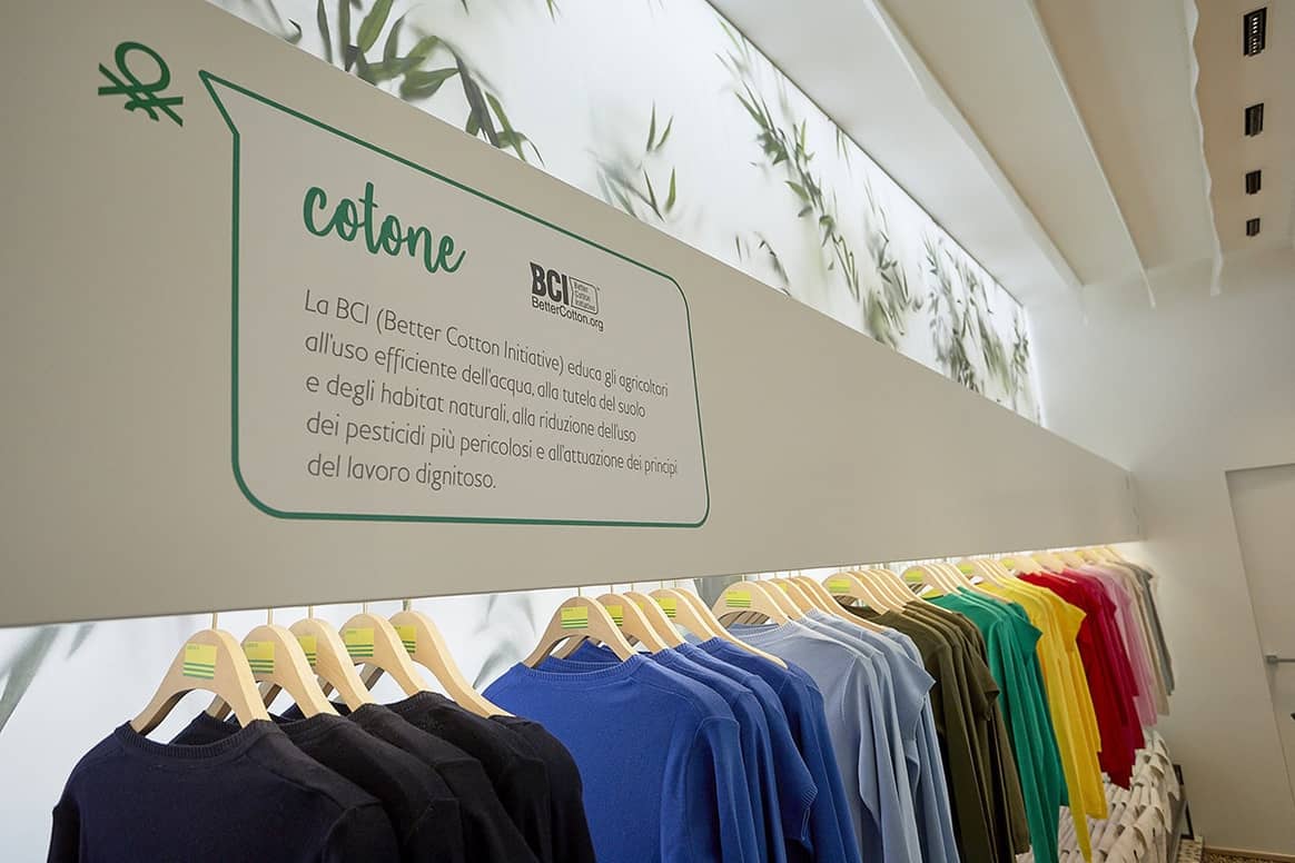 Kijken: De eerste volledig duurzame winkel van Benetton