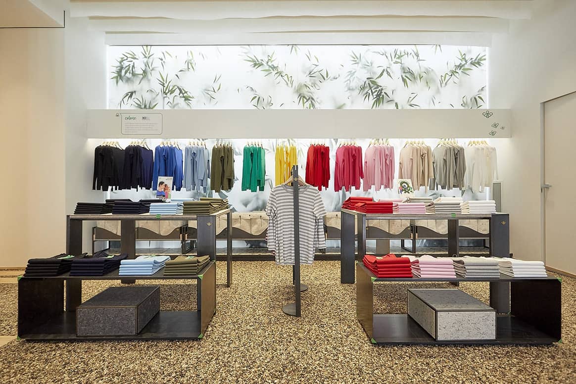 En images : la première boutique entièrement écofriendly de Benetton