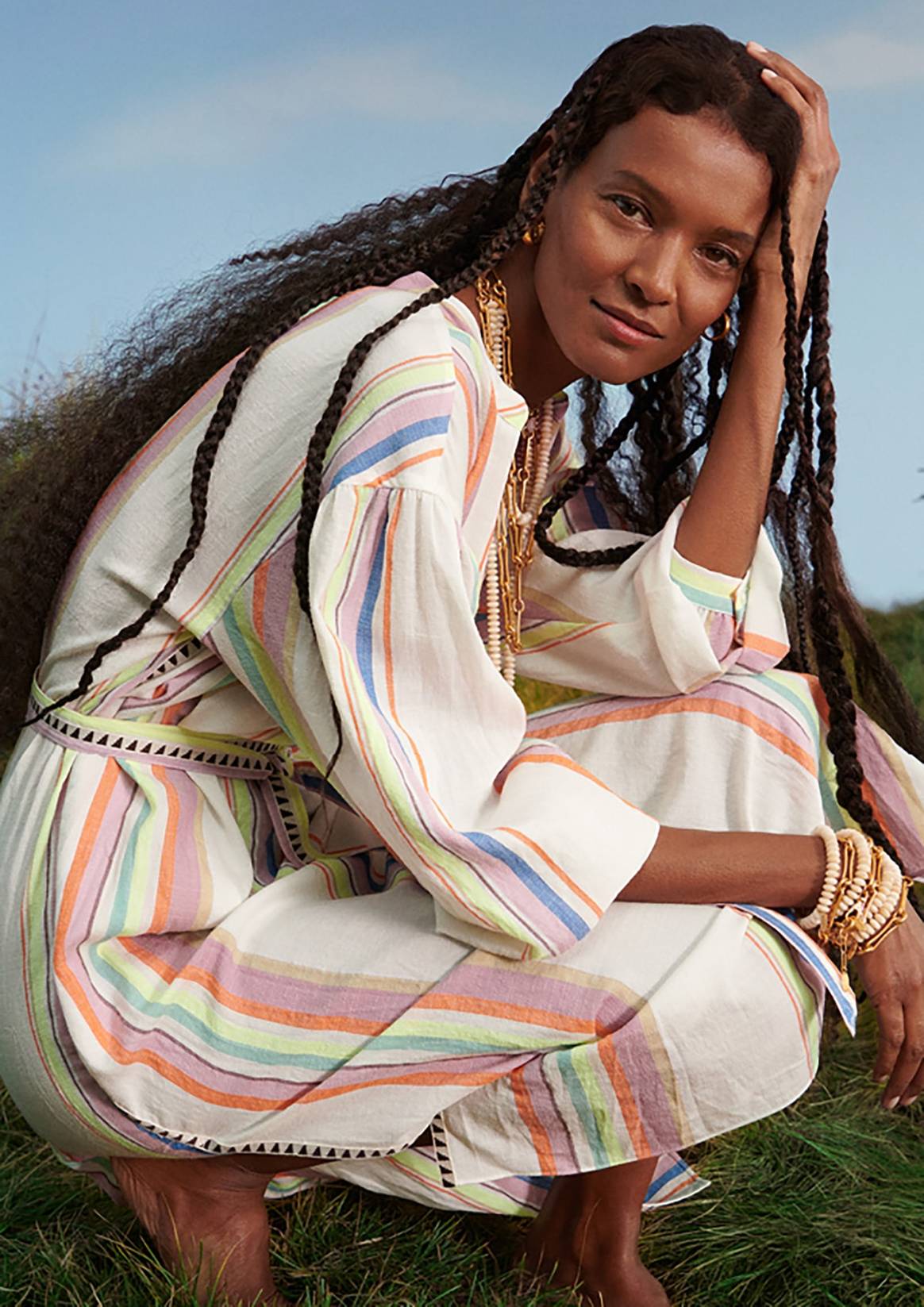Inclusiva y más sostenible: H&M lanza una colección cápsula junto a la firma etíope Lemlem