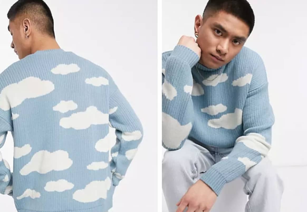 ASOS vende 25.000 unidades de su icónico jersey con estampado de nubes