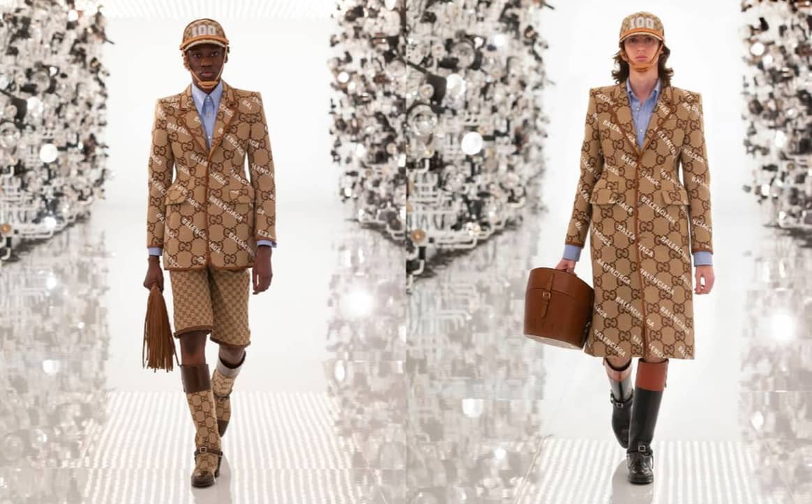 Gucci collabora con Balenciaga per i 100 anni del brand