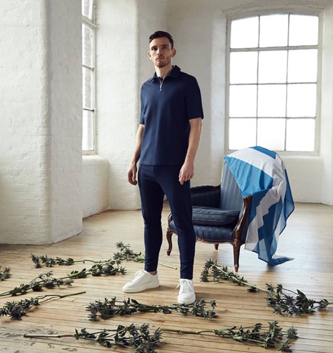Andy Robertson becomes official ambassador for new luxury men’s fashion brand Royle Eleven