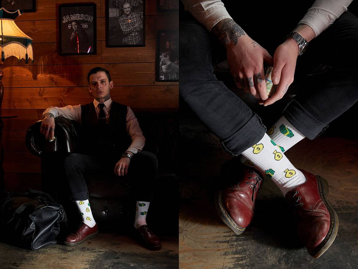 St.Friday Socks запускает лимитированную коллекцию по мотивам нового фильма Гая Ричи "Гнев человеческий"