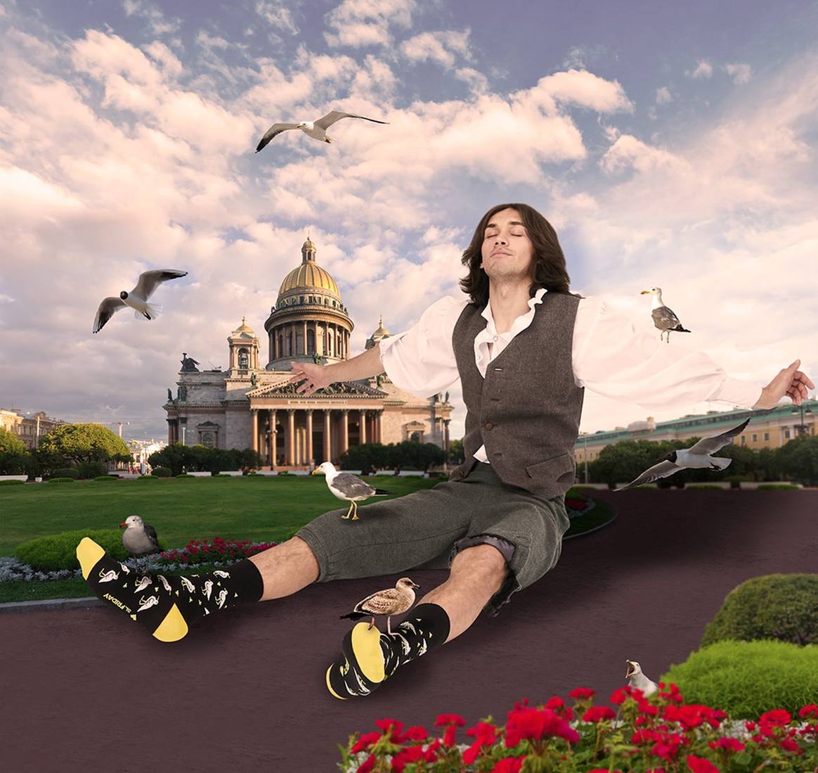 St. Friday Socks выпустил коллекцию по случаю Дня Санкт-Петербурга